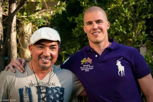 Rogier met Cesar Millan
