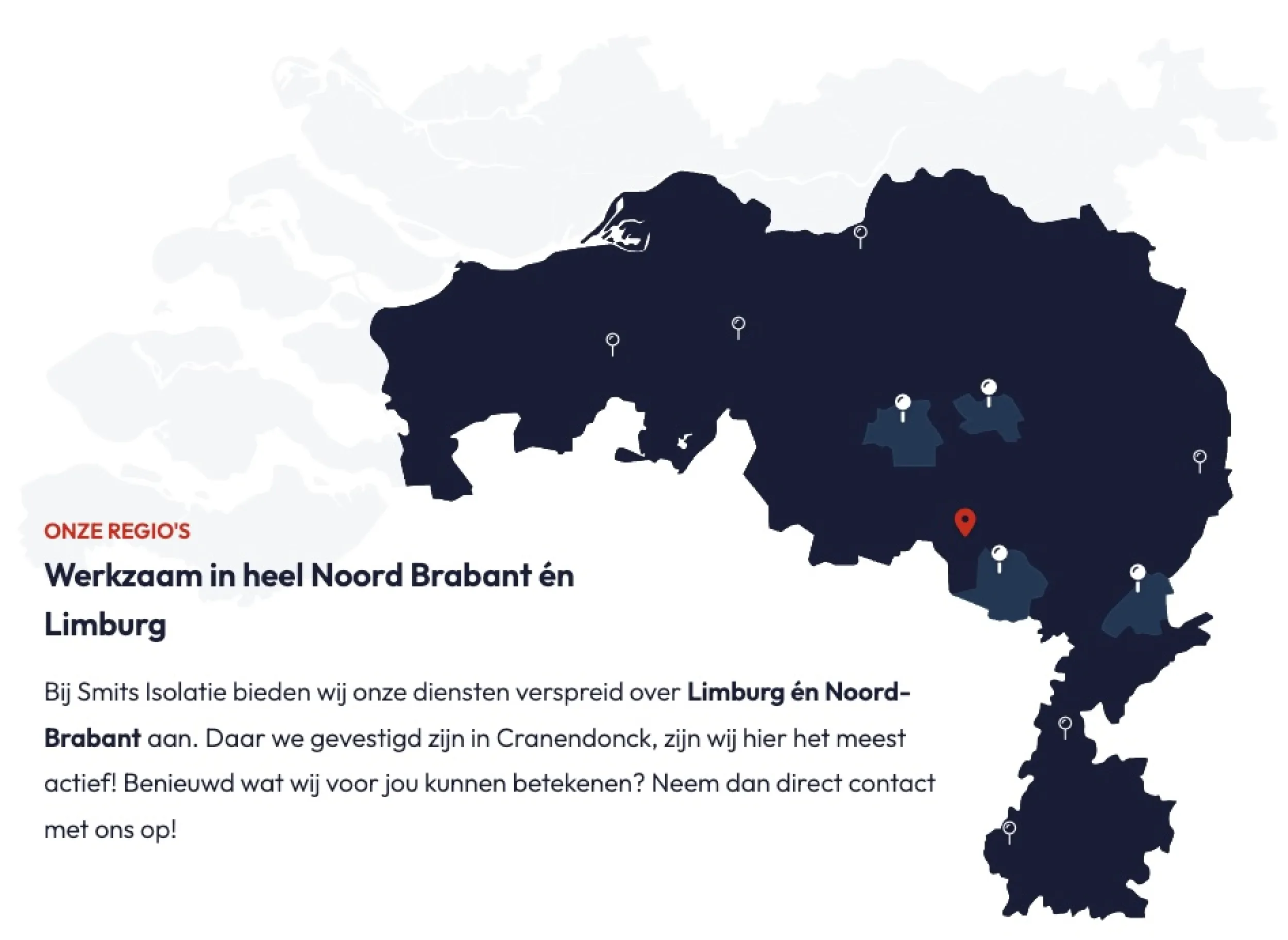 Screenshot interactieve kaart