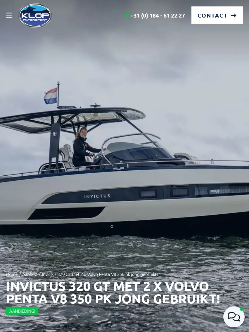 Klop Watersport productpagina