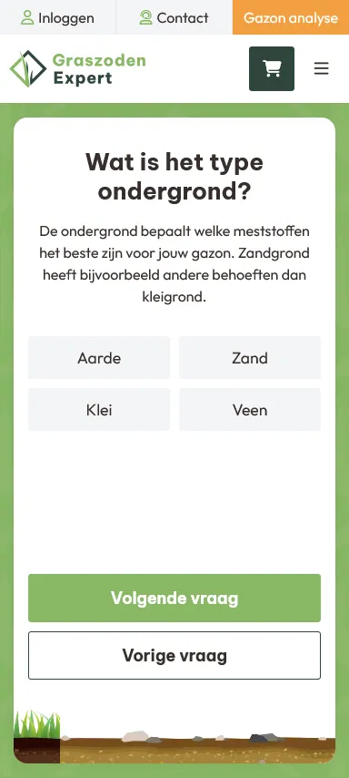 Graszoden Expert gazonanalyse