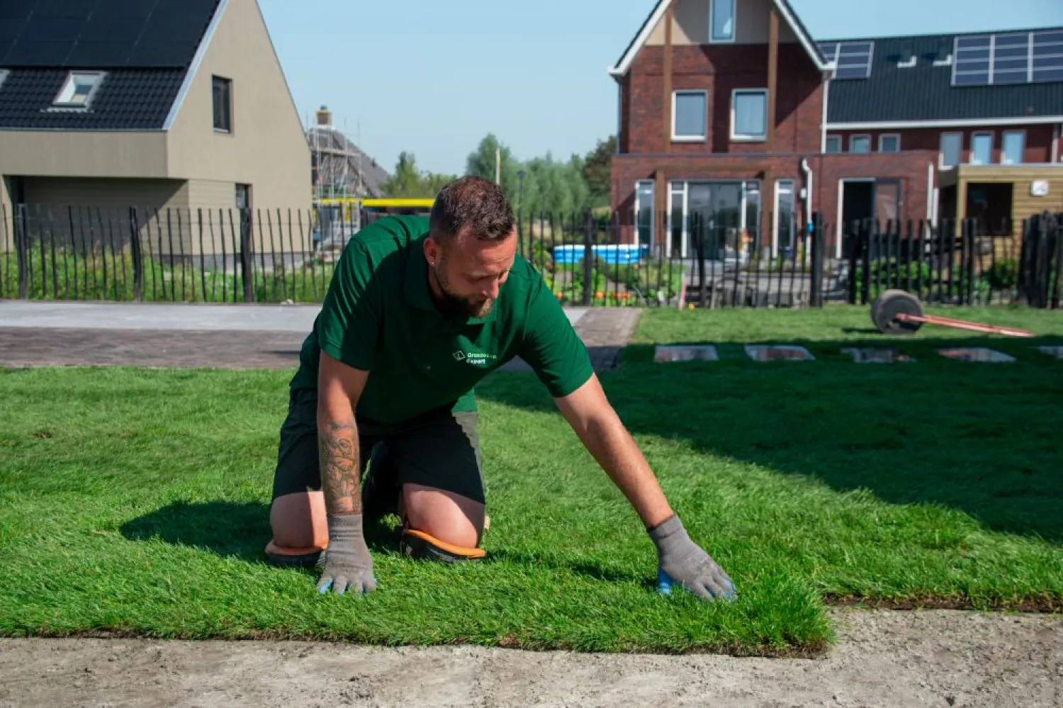 Graszoden Expert graszoden laten leggen
