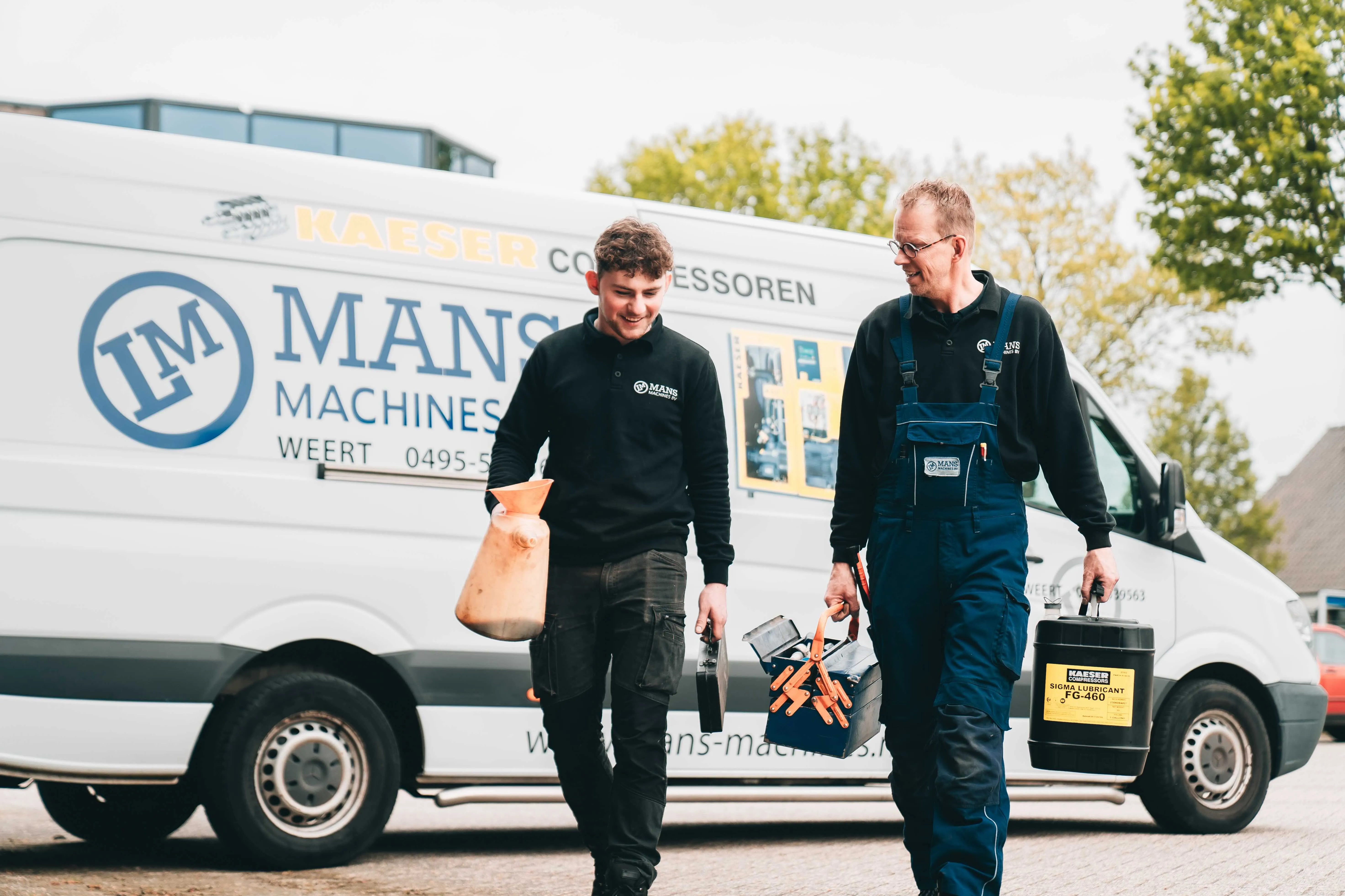 Moderne website en sterke online strategie voor Mans Machines