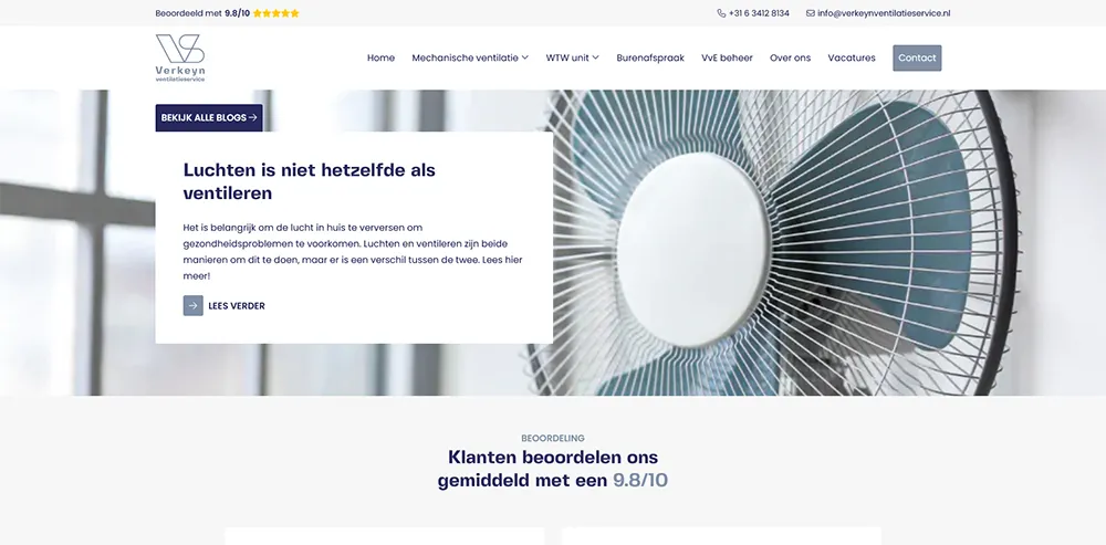 Verkeyn Ventilatieservice blogs