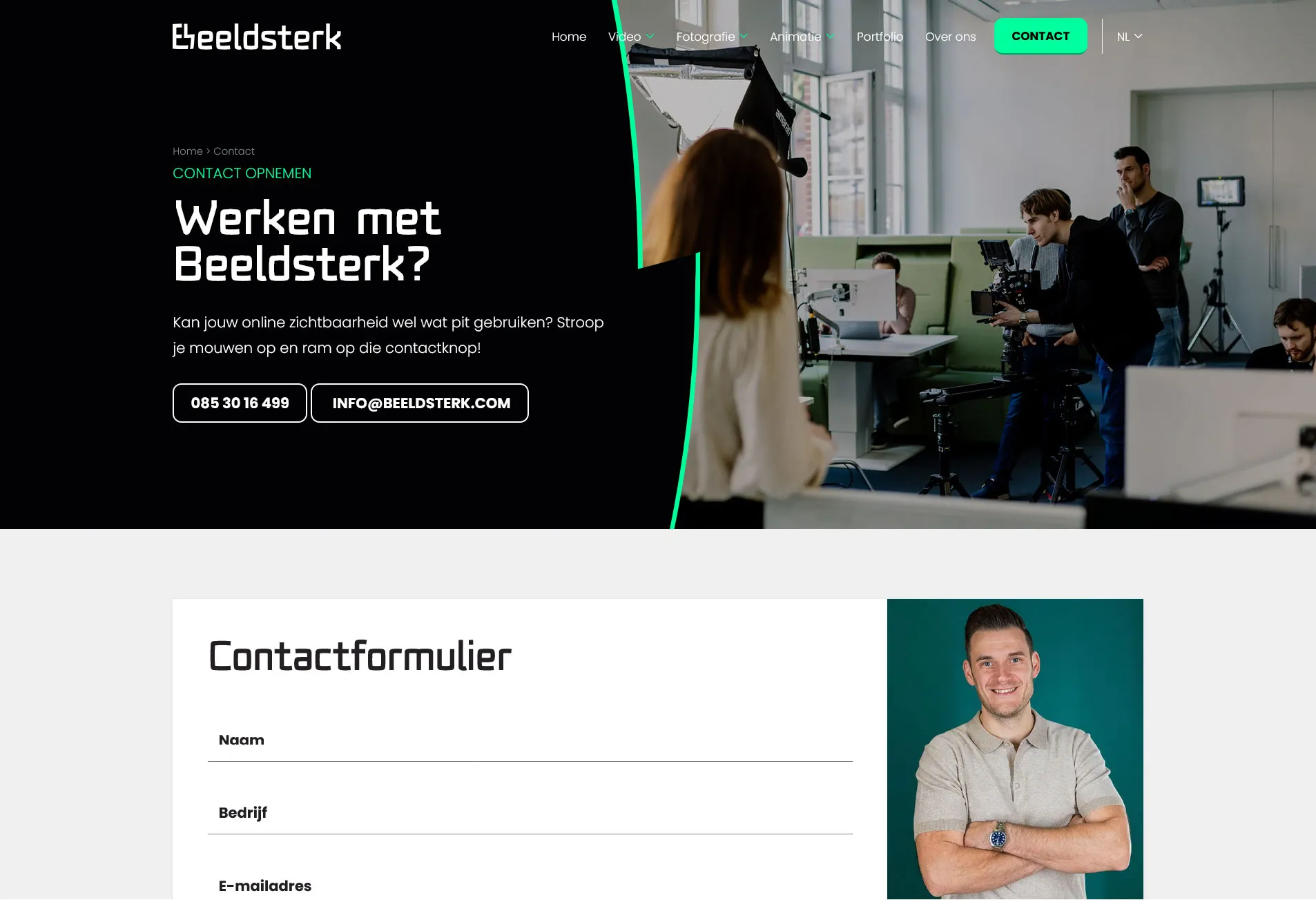 Beeldsterk contactmodule