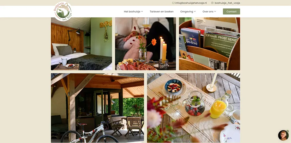 Boshuisje het Vosje fotoboek