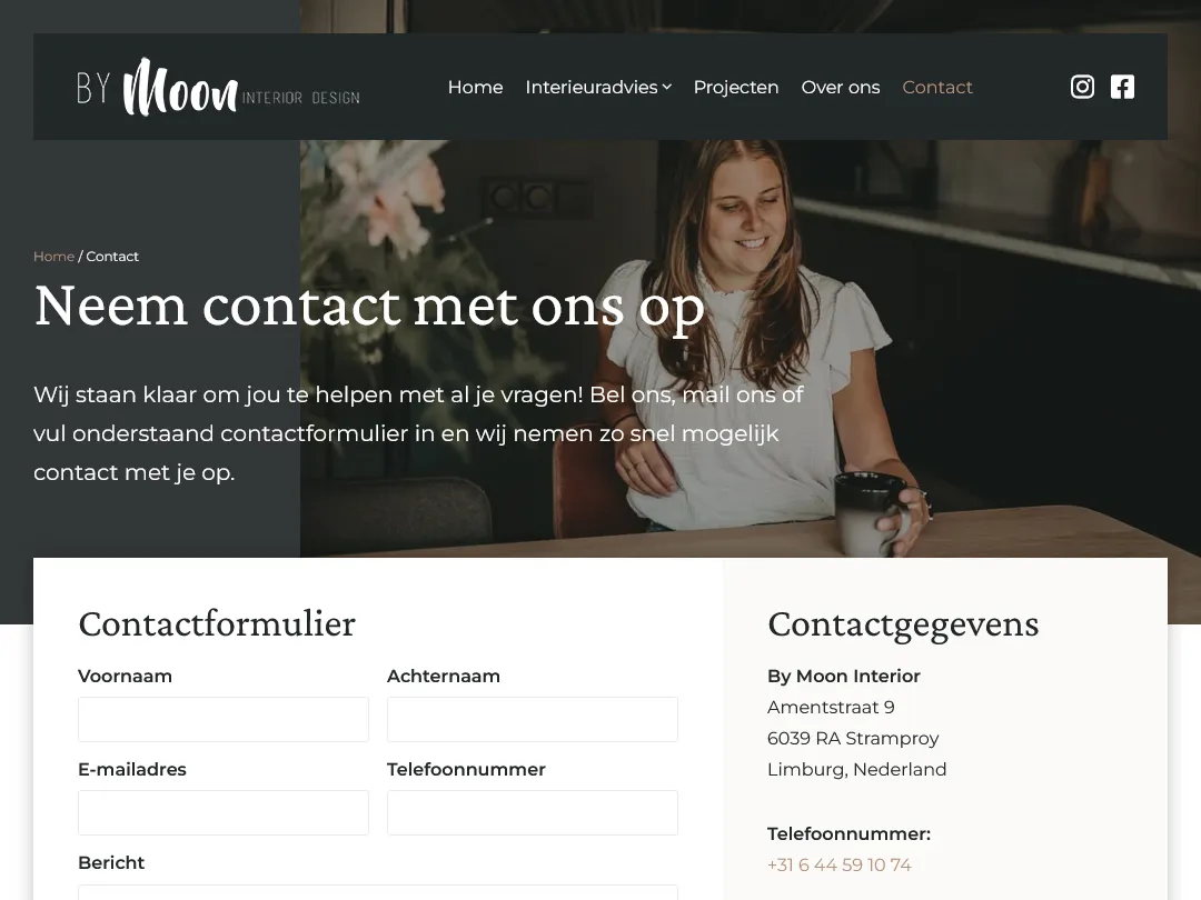 By Moon Interior contact