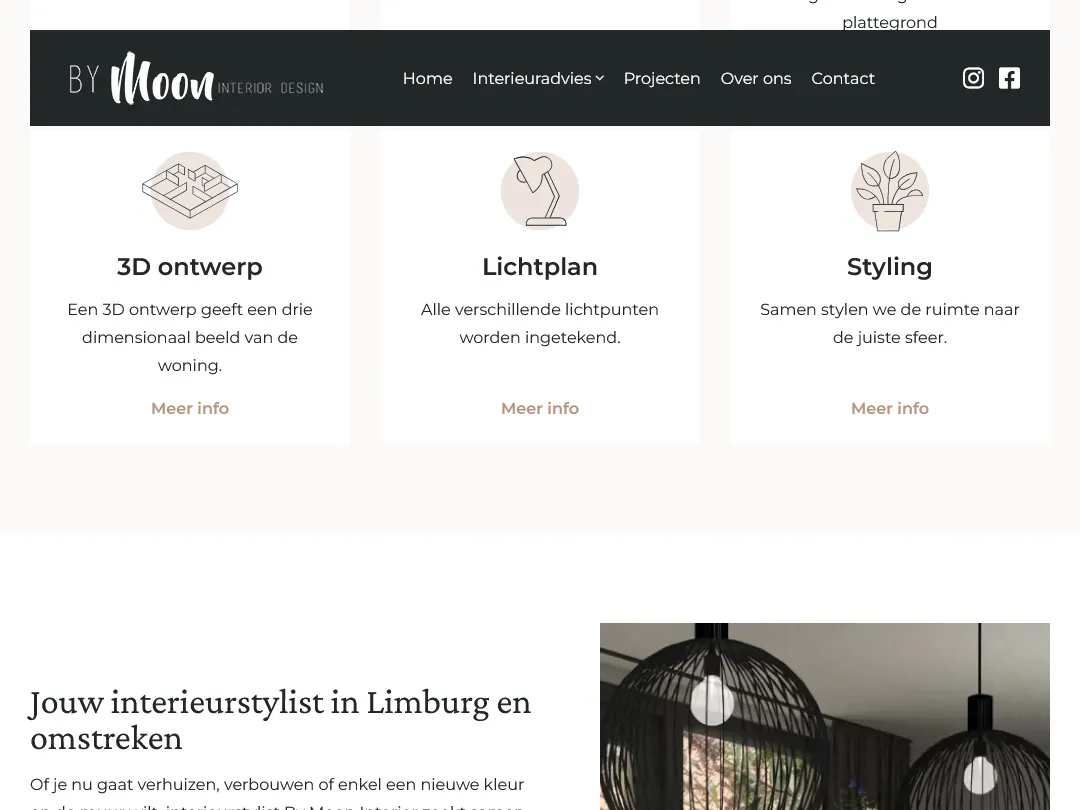 By Moon Interior diensten