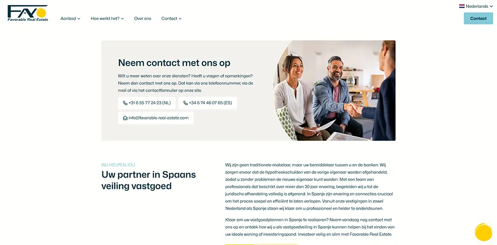 Favorable Real Estate contact