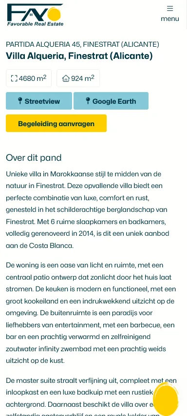 Favorable Real Estate product