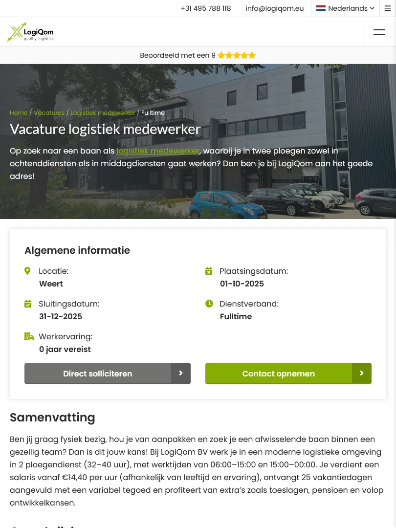 LogiQom vacature