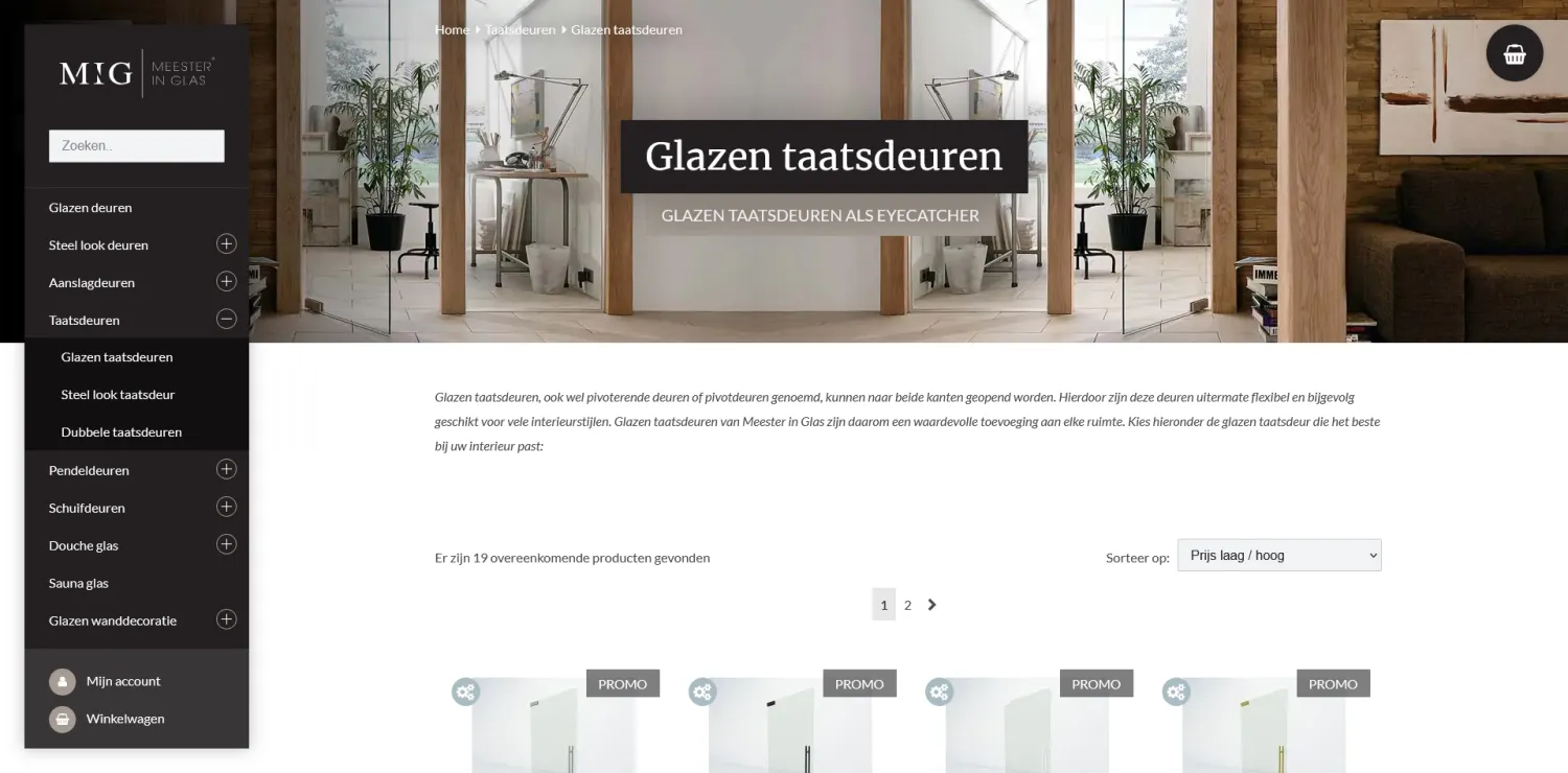 Webshop op maat