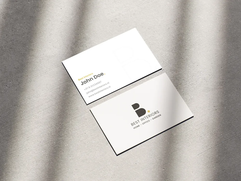 Visitekaartjes Best Interiors