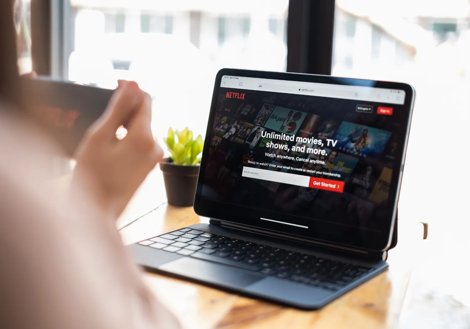 Netflix adverteren op streamingsdiensten