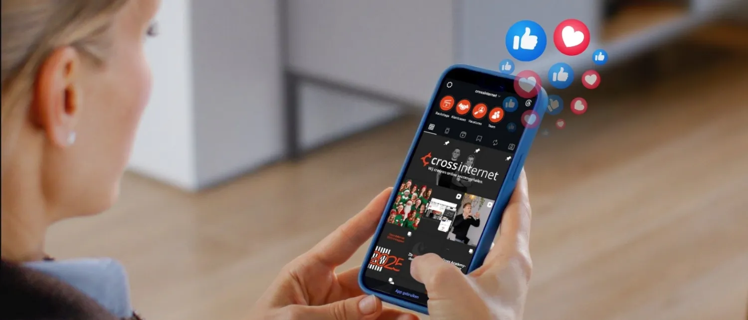 Social media teksten voor likes