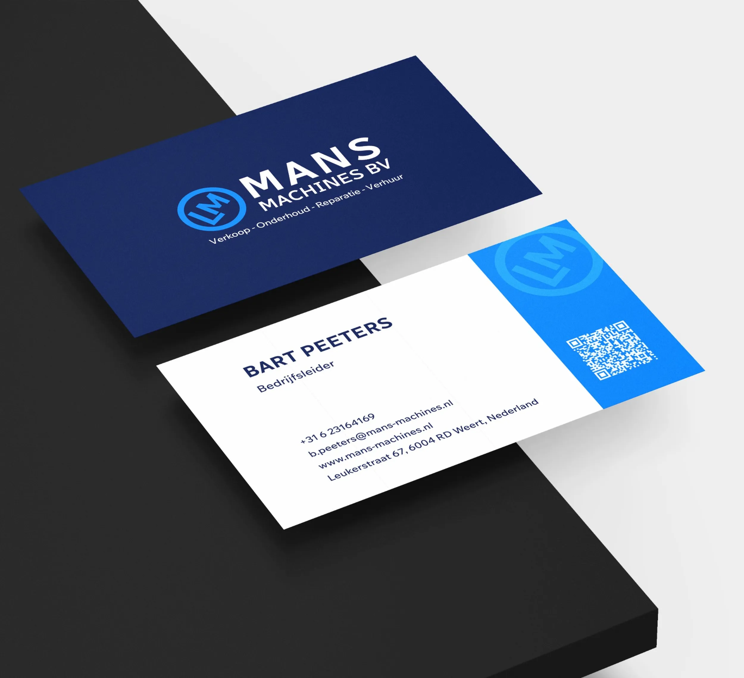 Huisstijl in visitekaartje