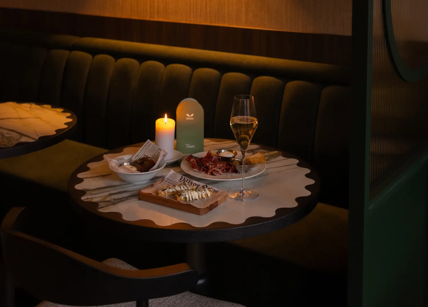 Sfeer in bistro restaurant Bistro Luux