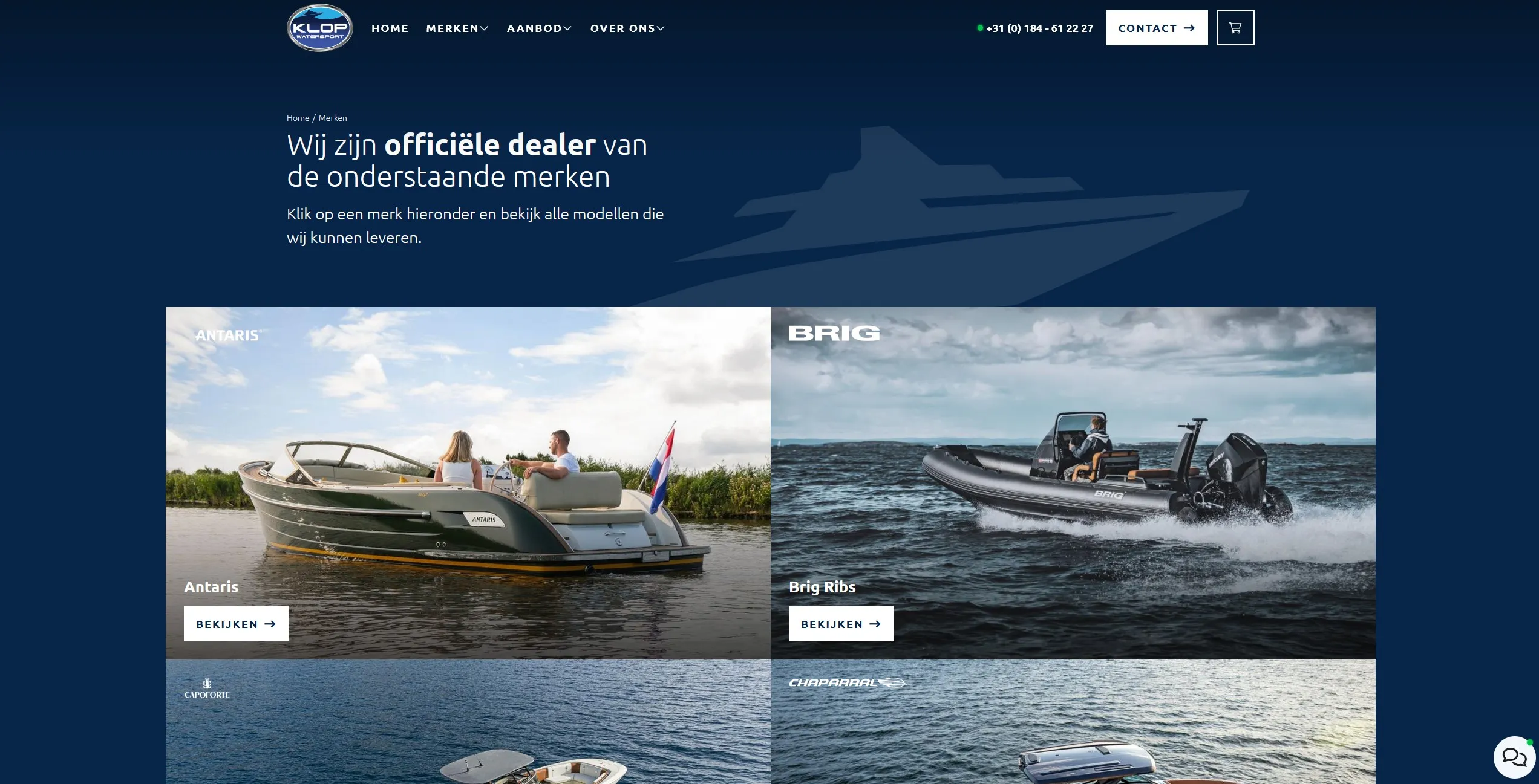 Productoverzicht desktop