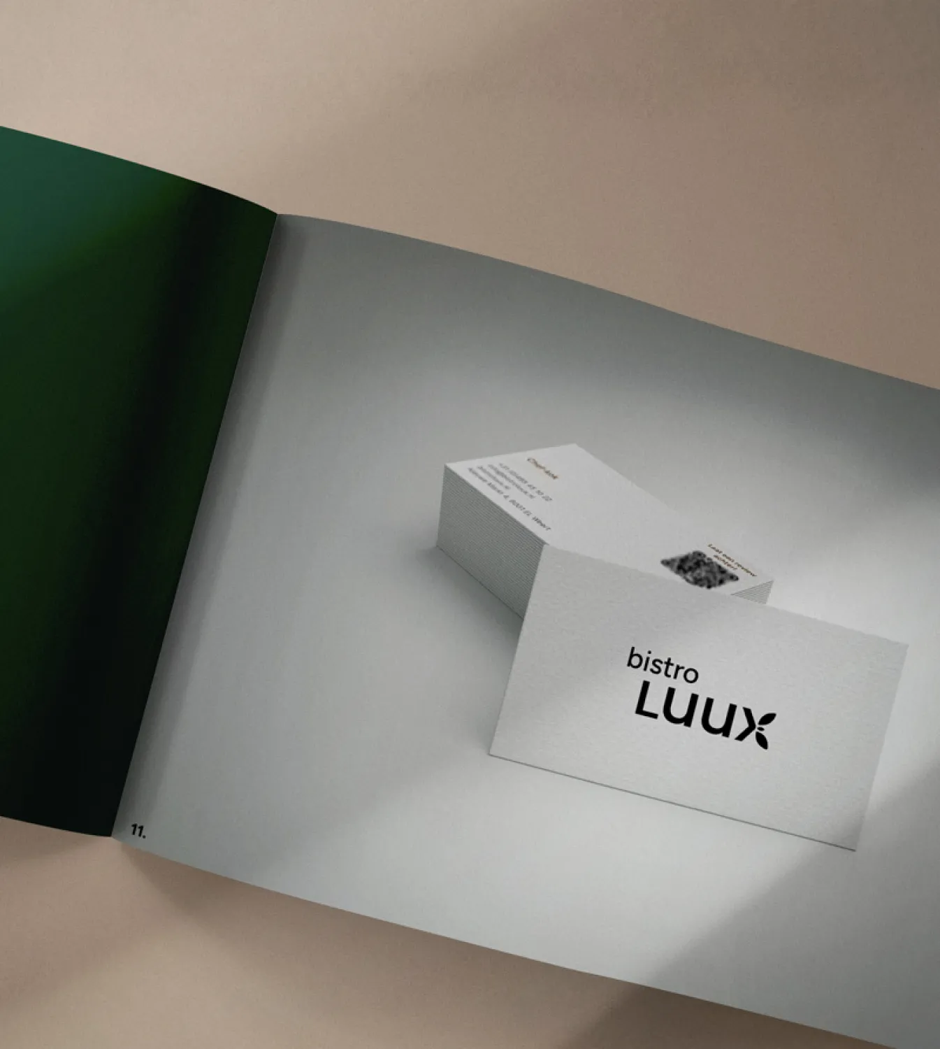 Drukwerk voor Bistro Luux