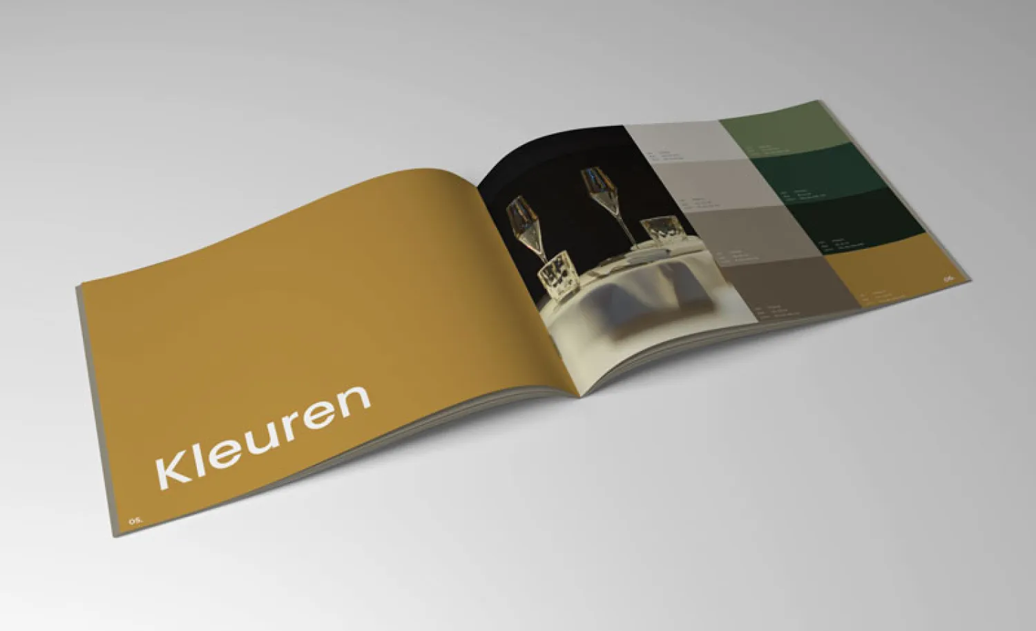 Kleuren van Bistro Luux