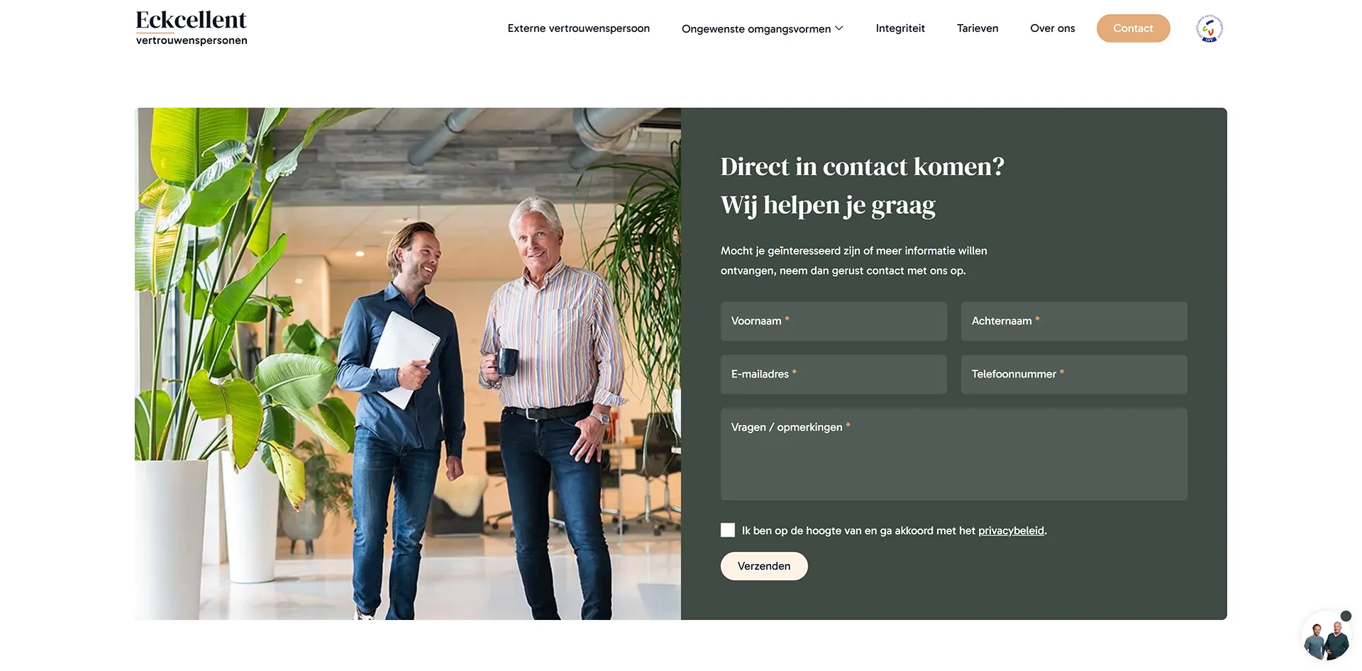 Eckcellent contactform