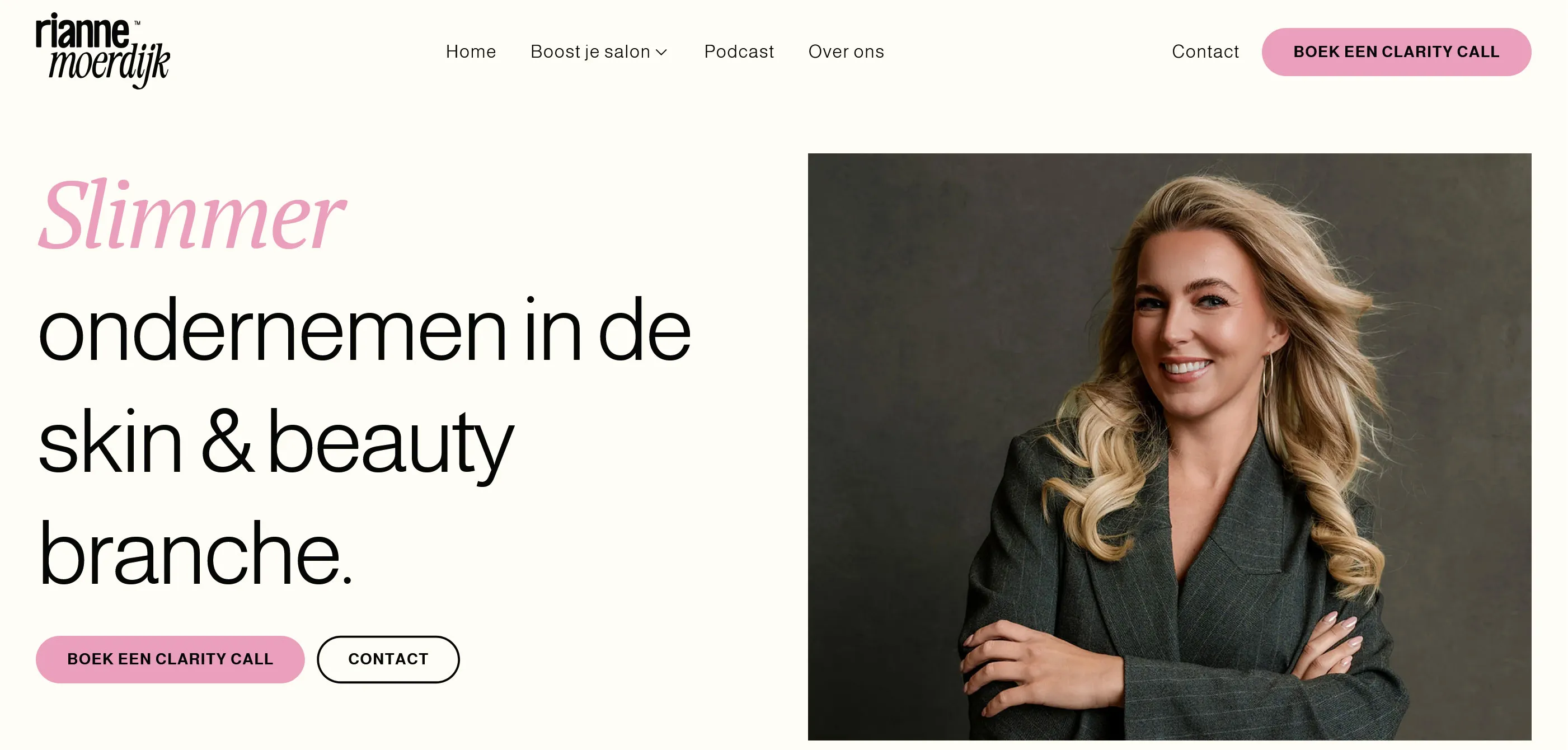 Rianne moerdijk desktop weergave