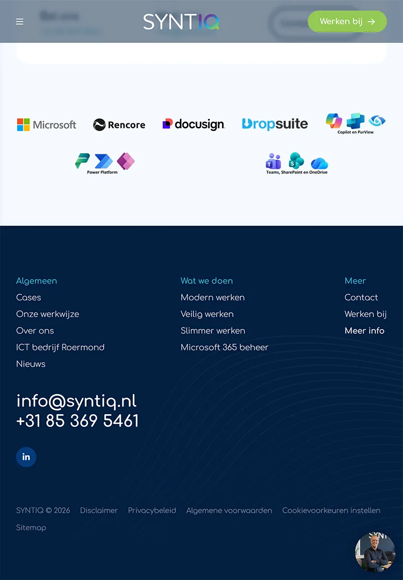 SYNTIQ footer