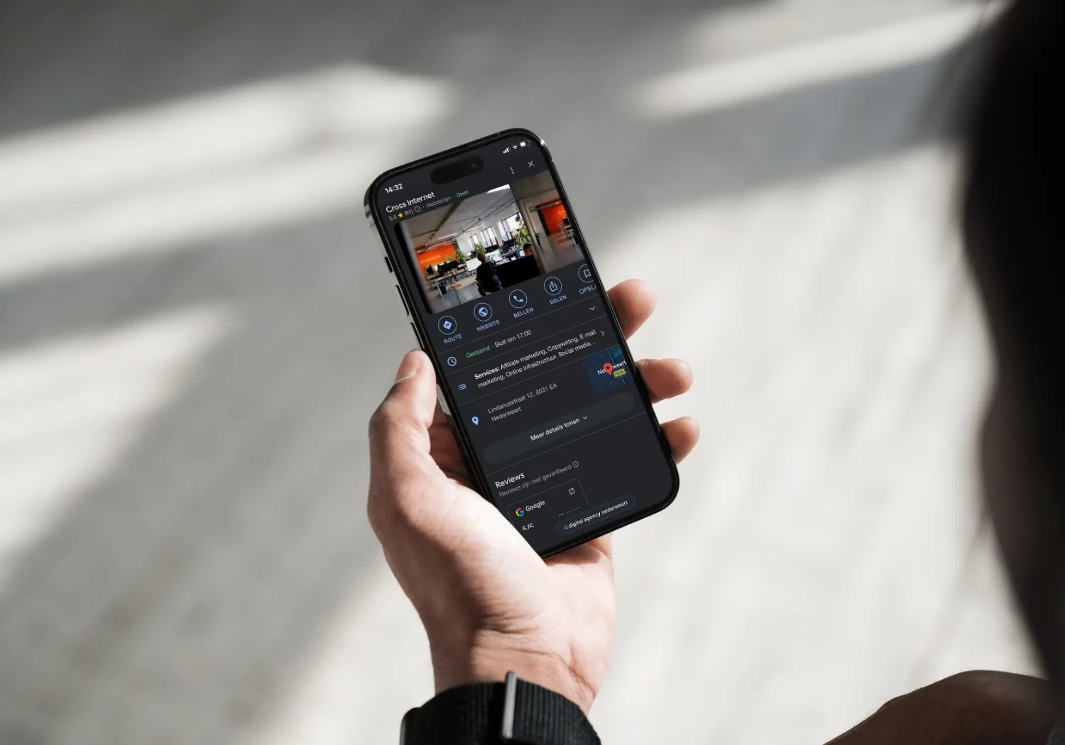 Hoger in Google met Cross Internet