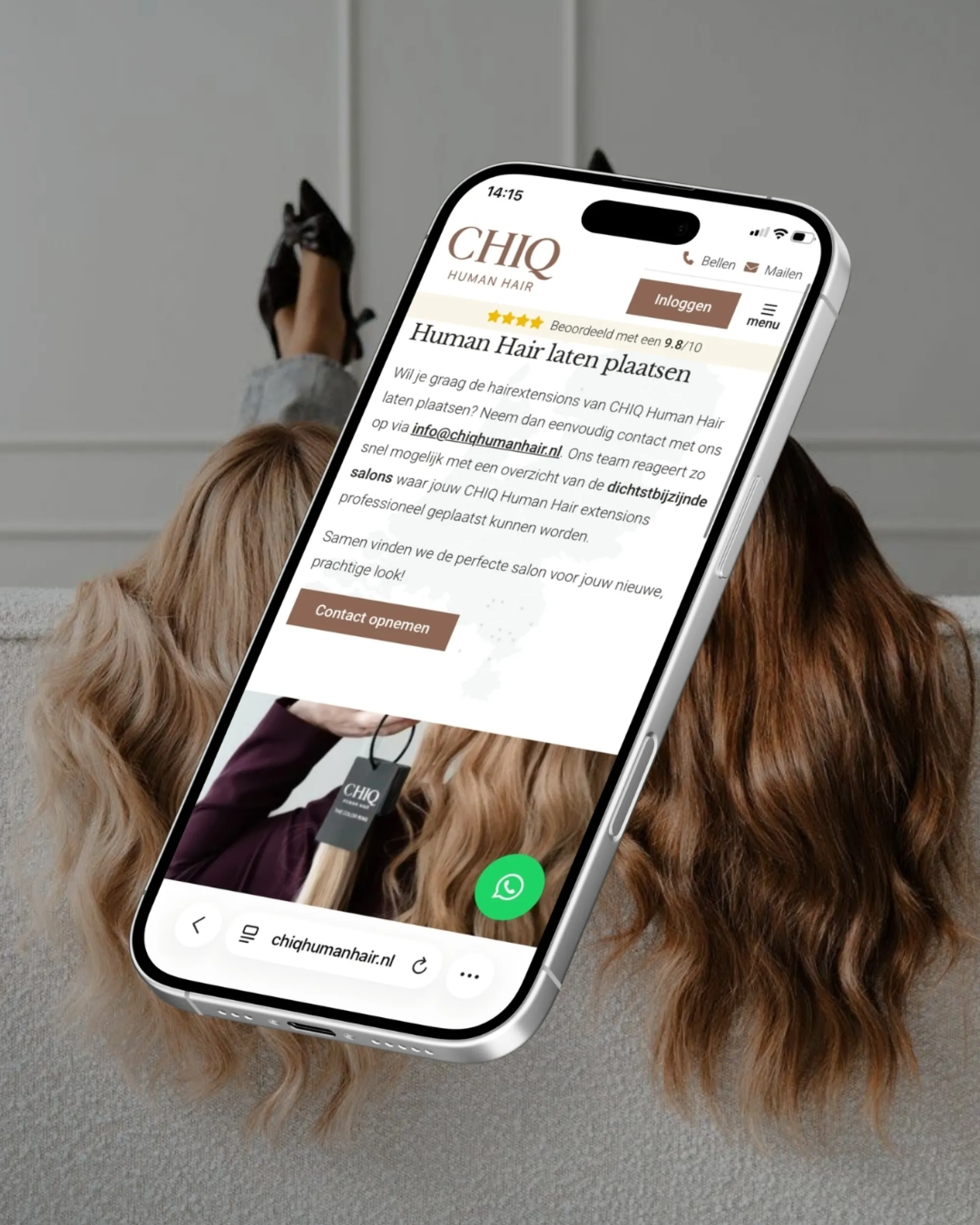 Kapper website of webshop laten maken