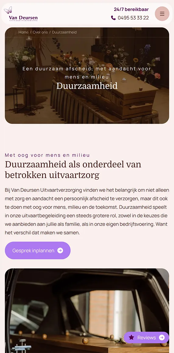Van Deursen duurzaamheid