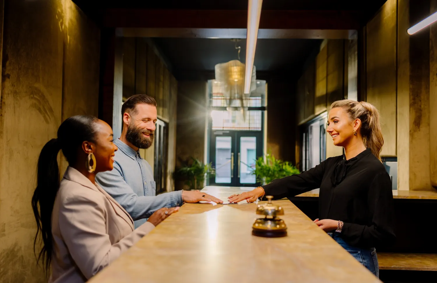 Sfeerfotografie binnen in een hotel