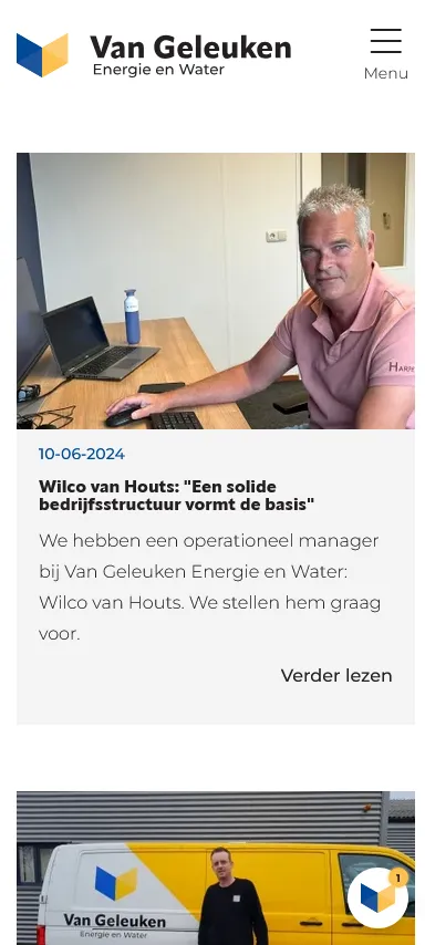 Van Geleuken Energie en Water nieuws