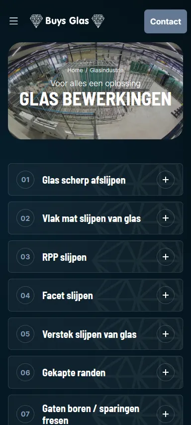 Buys Glas bewerkingen