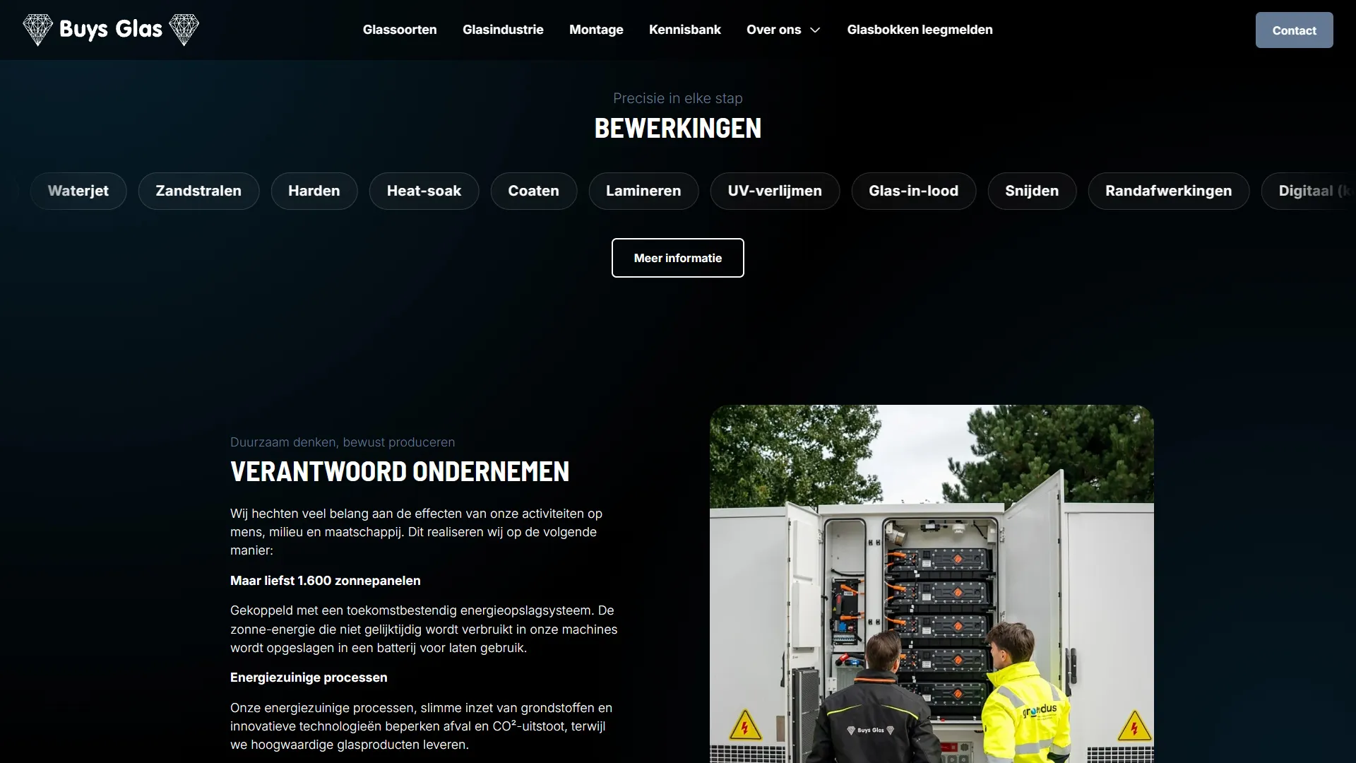 Buys Glas bewerkingen