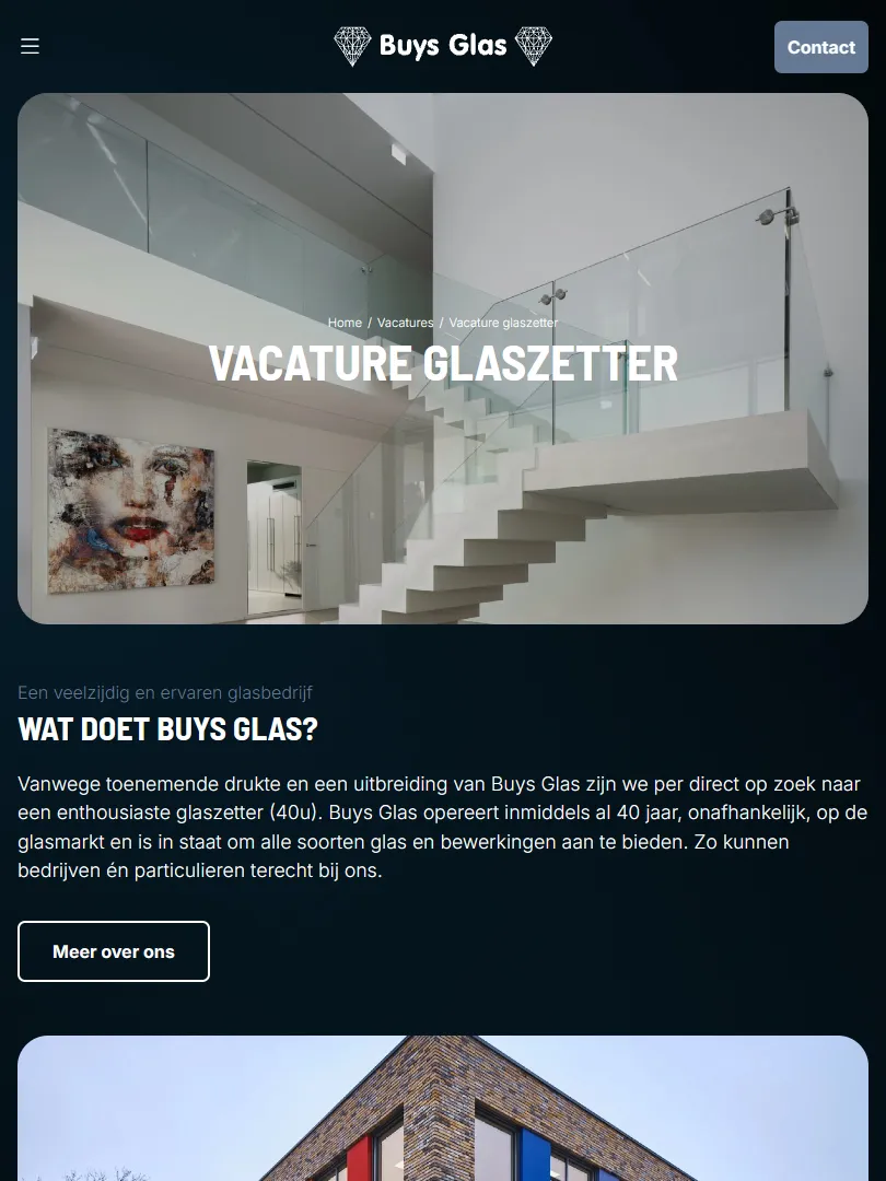 Buys Glas vacatures