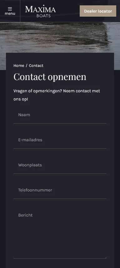 Maxima Boats contact