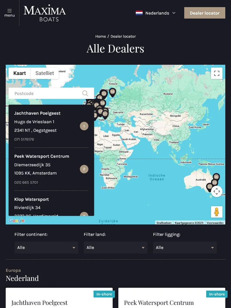 Maxima Boats dealers