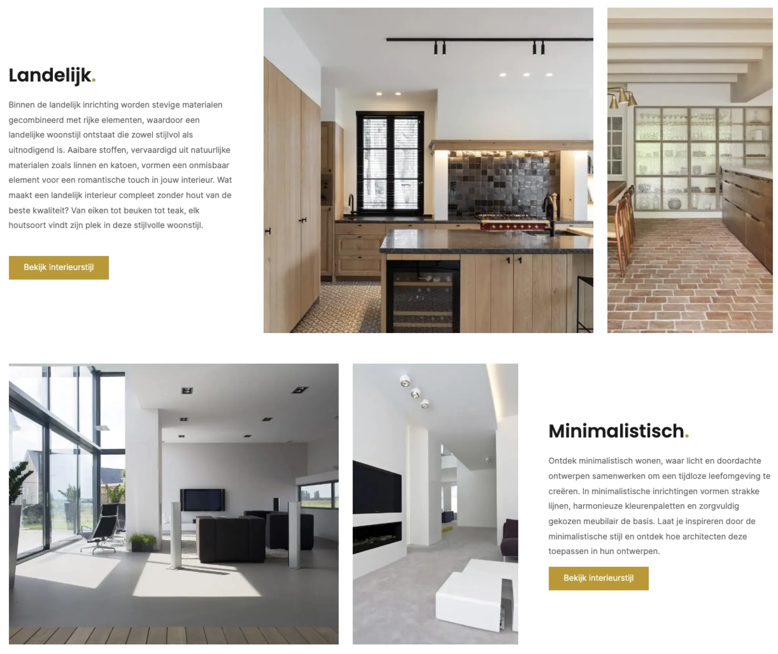 website laten maken interieur