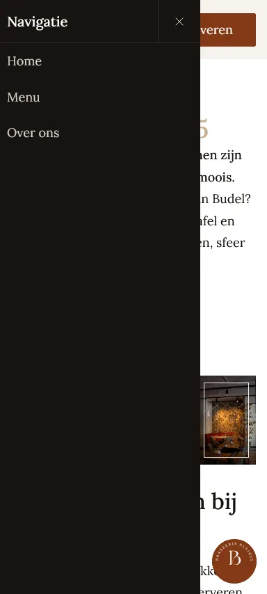 Brasserie Plein15 menu