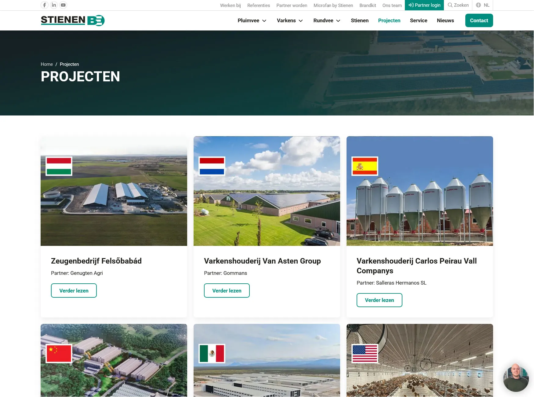 Stienen portfolio overzicht