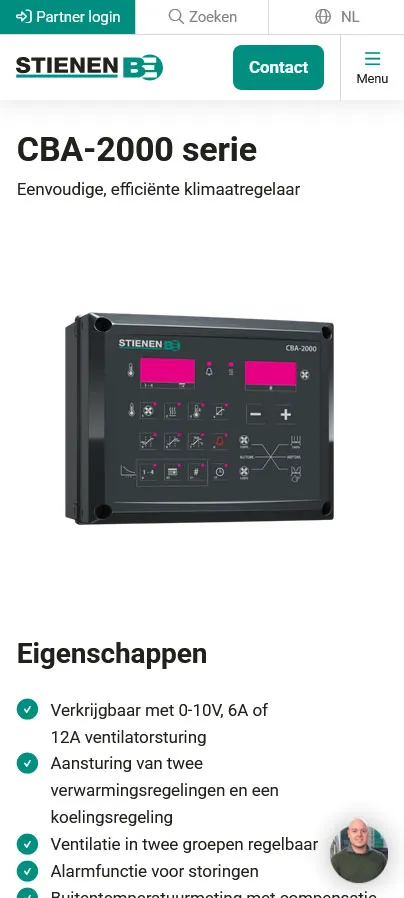 Stienen product mobiel