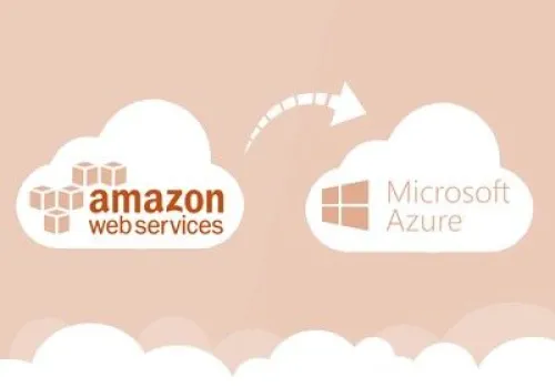 amazon web services naar microsoft azure