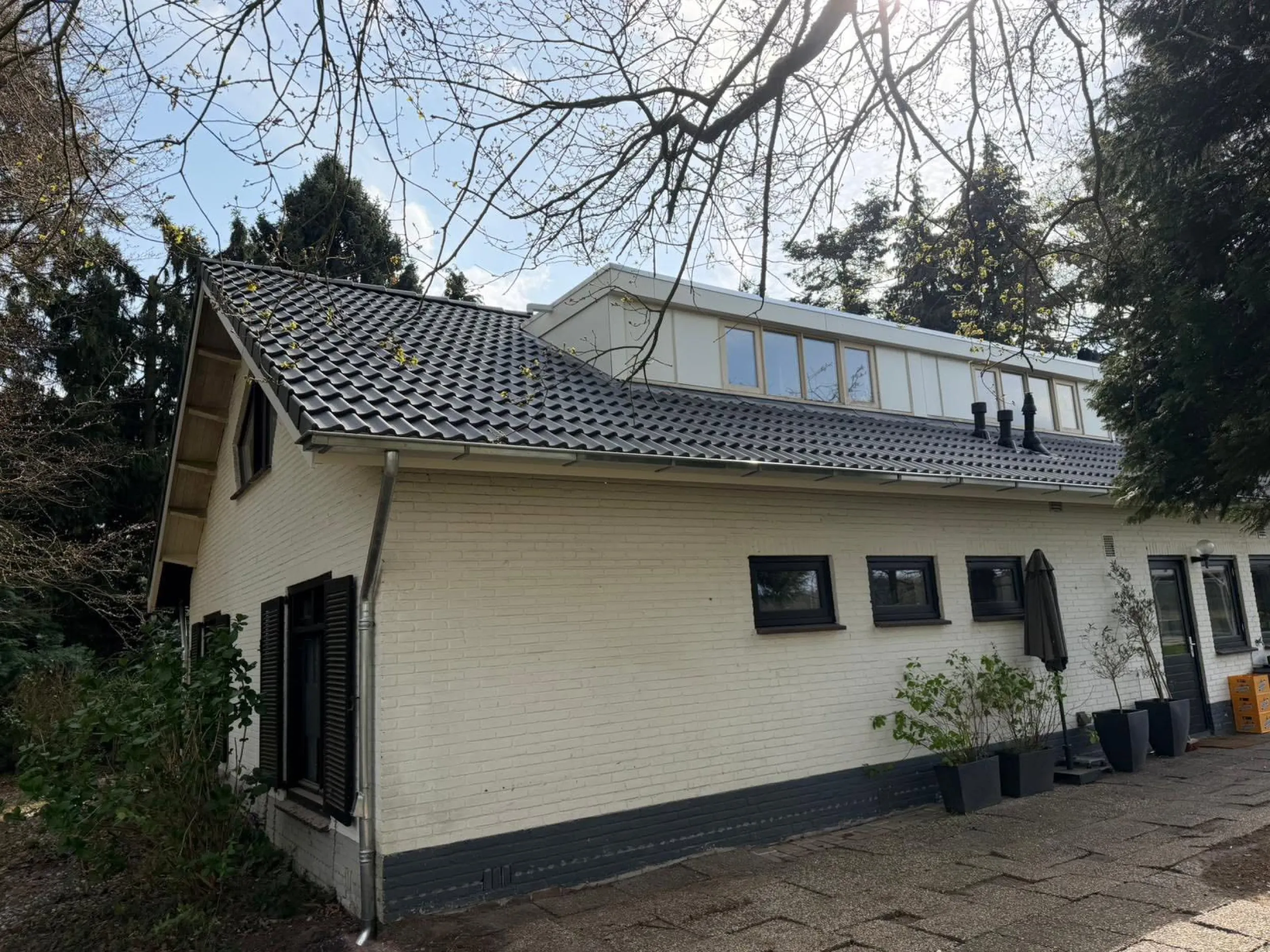 Grote dakrenovatie in Knegsel