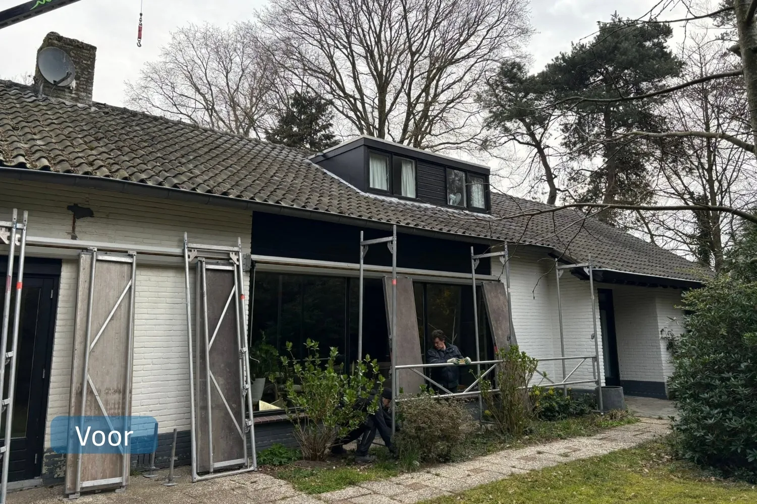 Dakrenovatie in Knegsel voor
