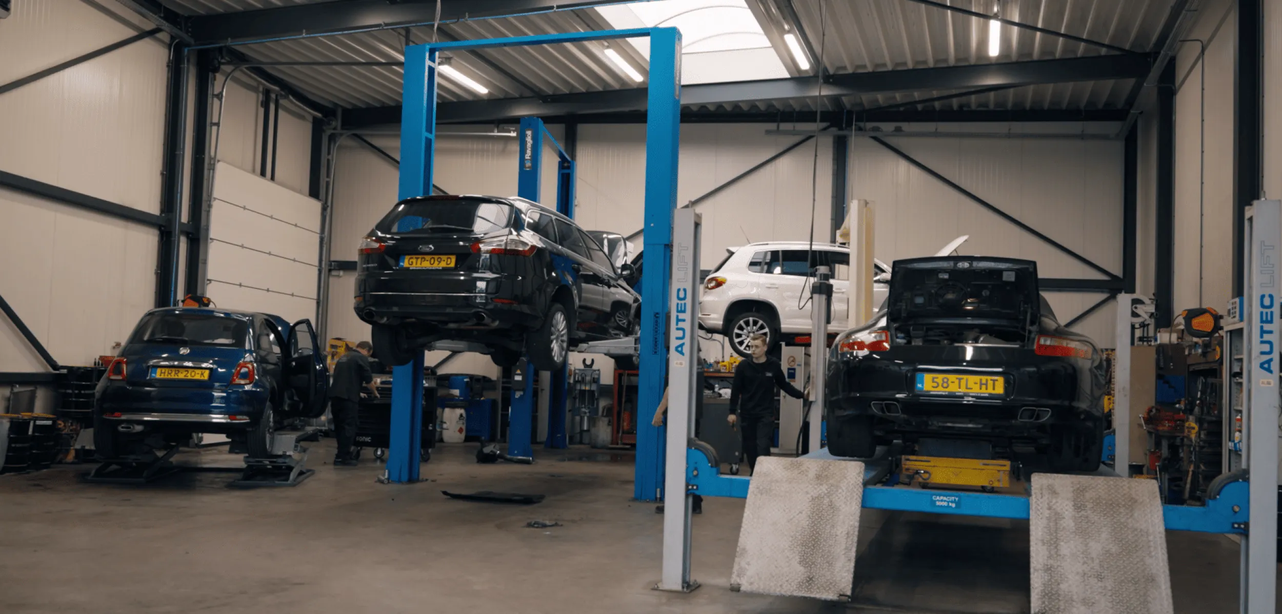 werkplaats onderhoud auto