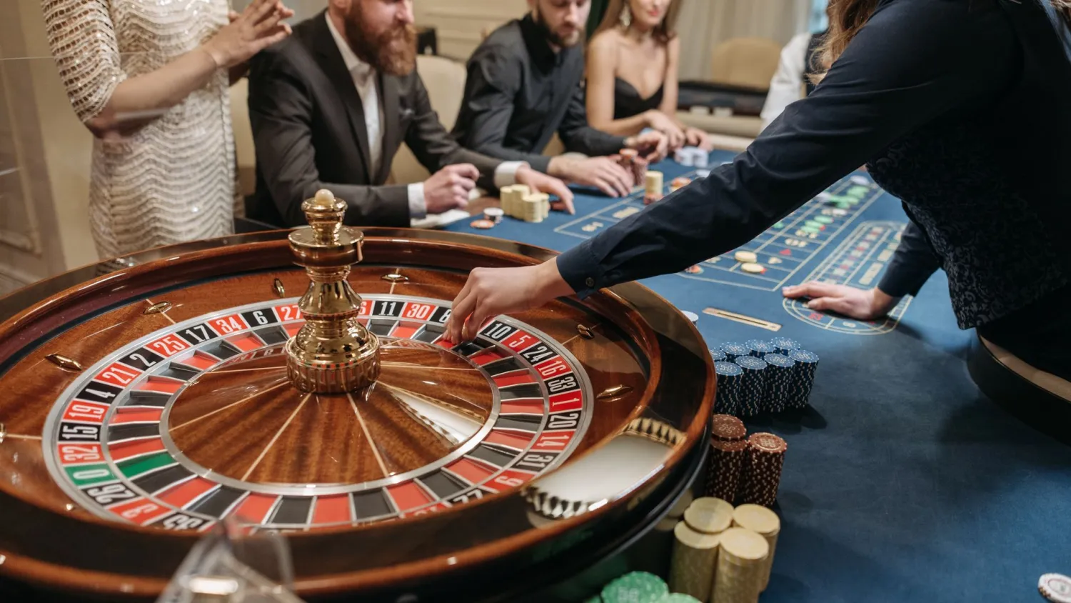Roulette in het live casino