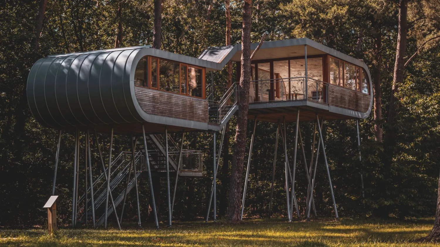 Boshotels en boomhut suites in Europa