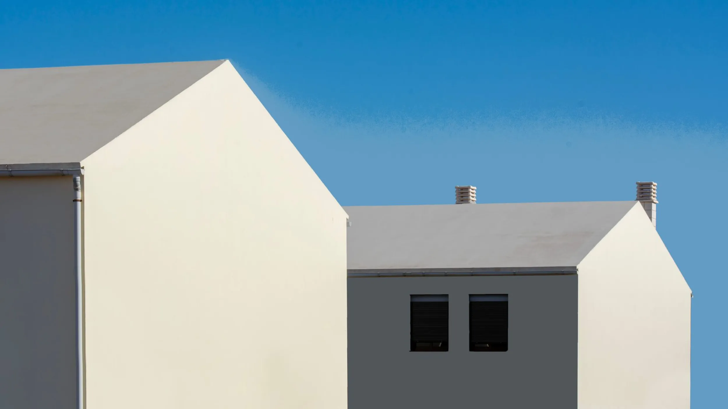 Moderne huizen met basisgame 