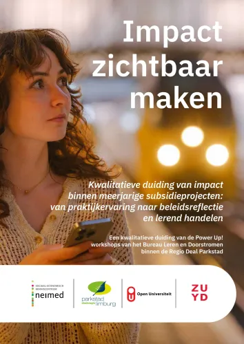 Impact zichtbaar maken (Kwalitatieve duiding binnen de Regio Deal Parkstad)