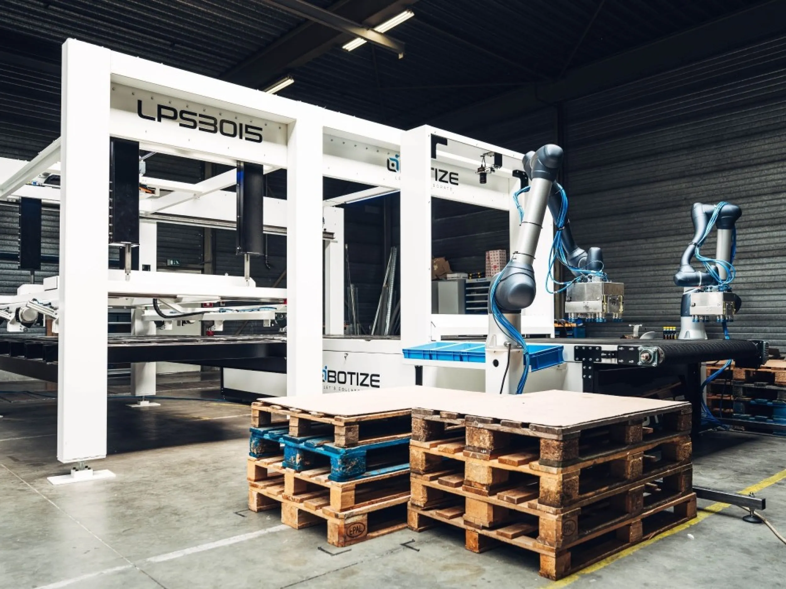 Industriële automatisering productieproces