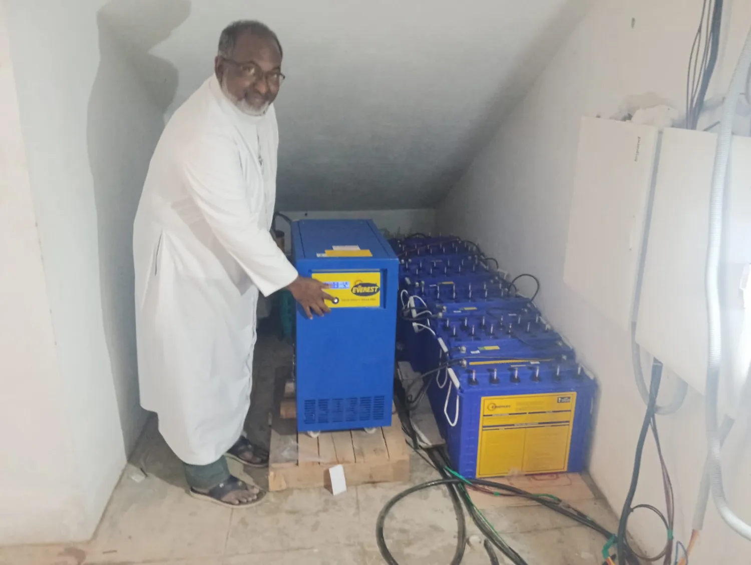 Higher Secondary School Varadarajanpet - Zonnepanelen